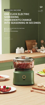 Wireless Portable Food Chopper for Meat/Garlic/Ginger/Chili/Onions Electric Vegetable & Fruit