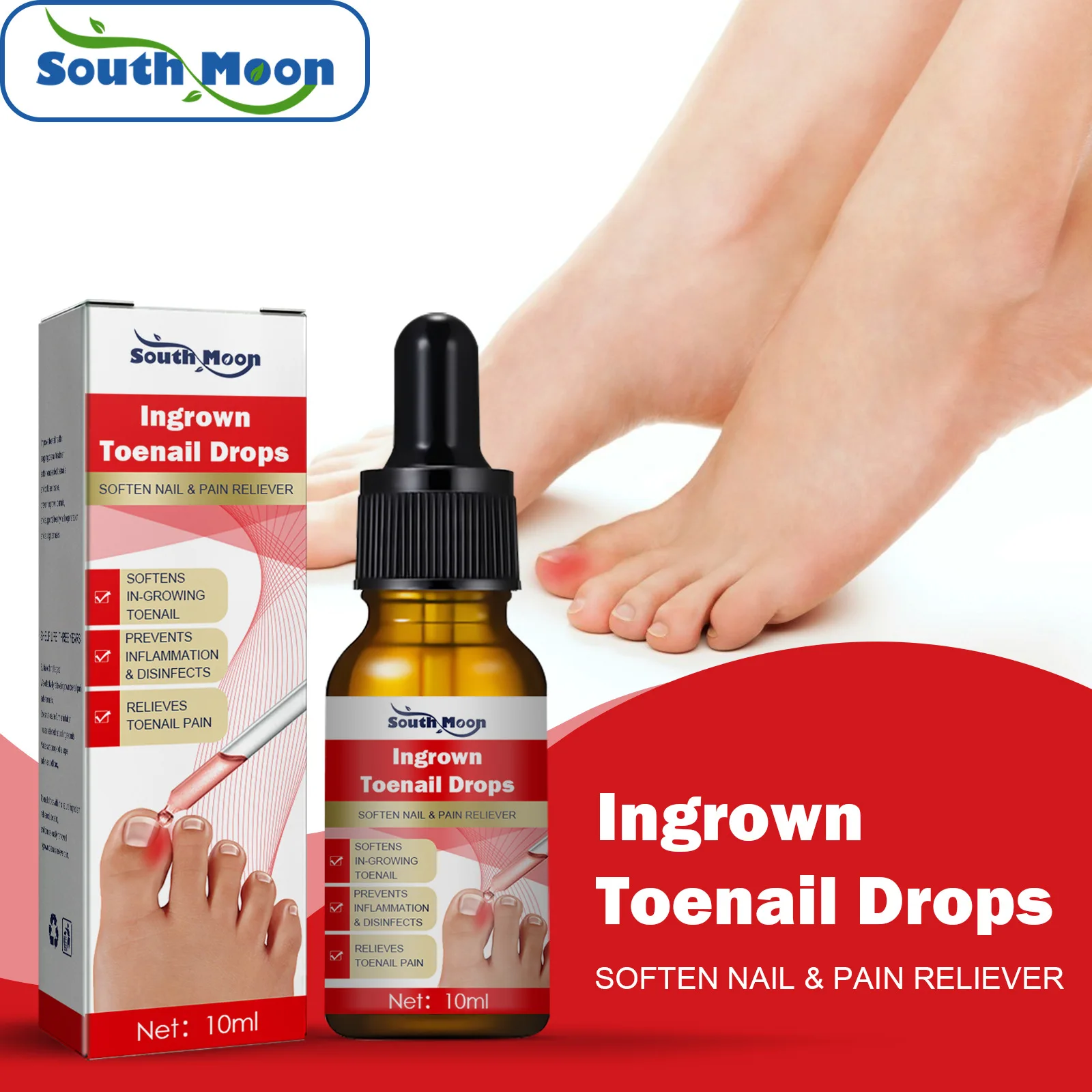Toenail Nail Care Drops – 1+1 Free ✨ (கால் நக கேர்)