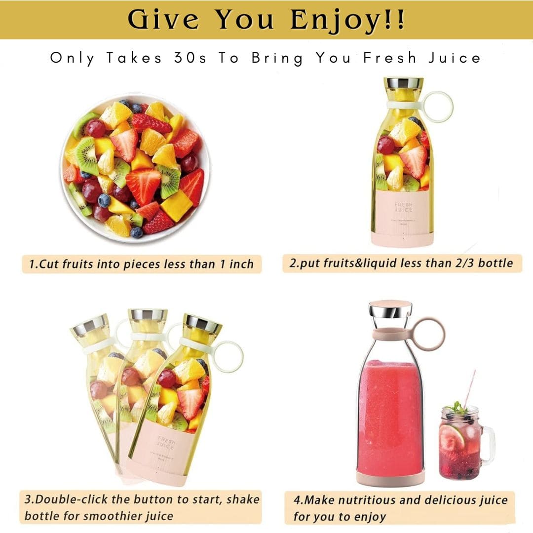 BLENDGO™ - Portable USB Blender