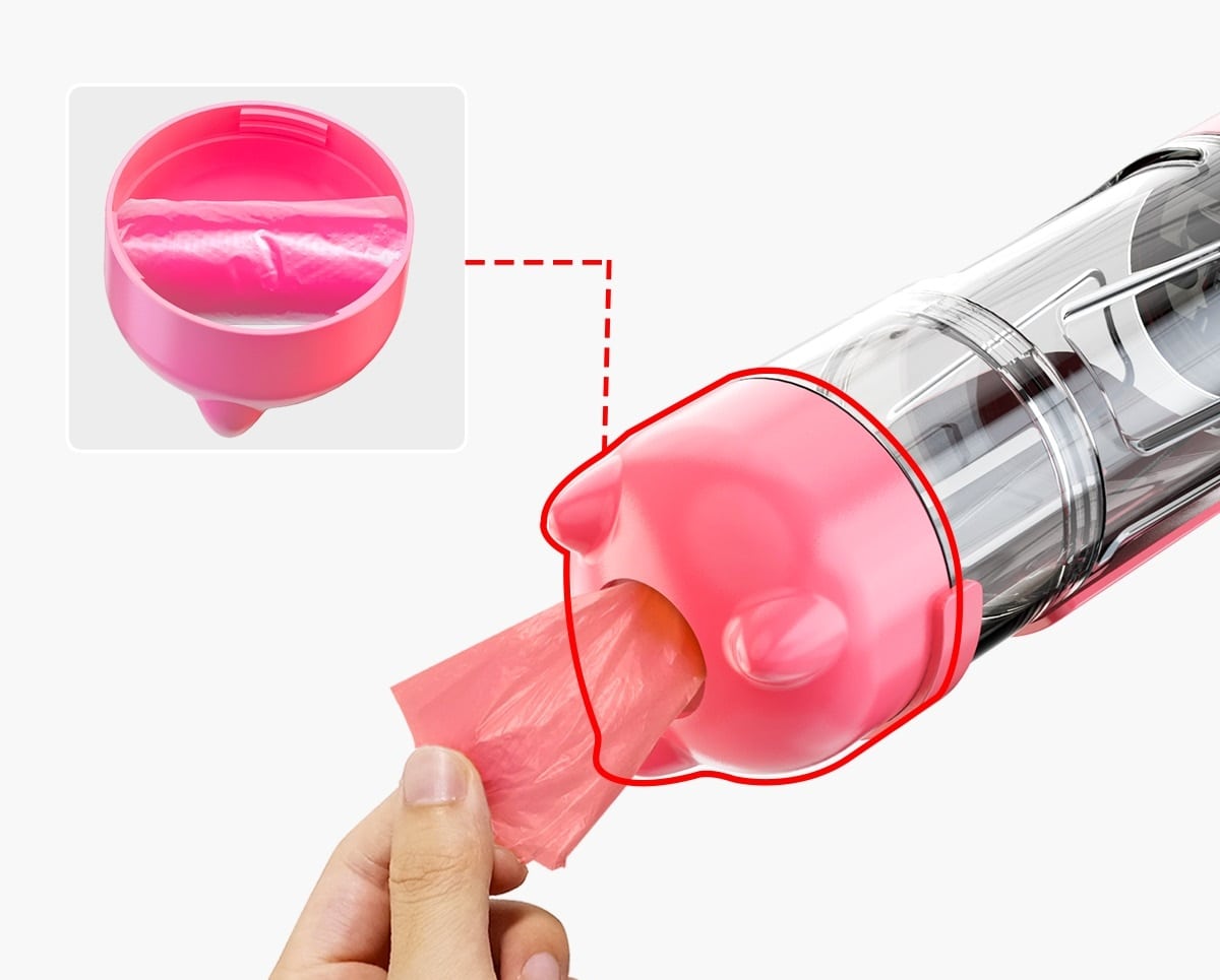 Portable 3-In-1 Travel Bottle For Pets