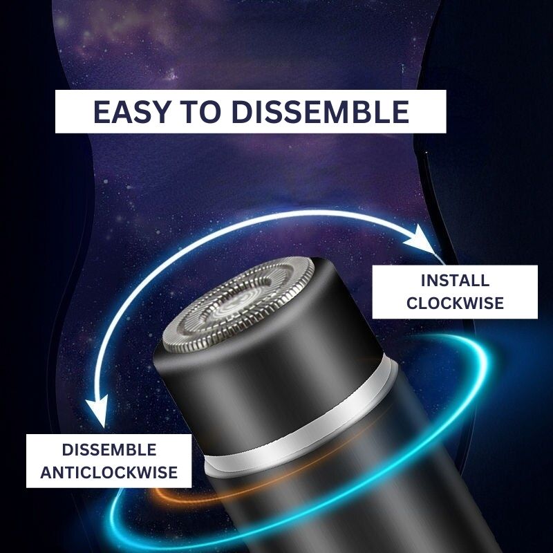 BeardMaster Elite Mini USB Rechargeable Razor