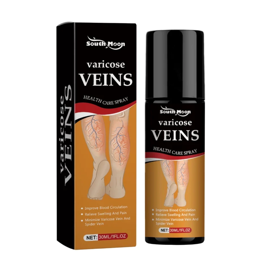 Varicose Veins Relief Herbal Spray - (Buy 1 Get 1 FREE🔥🔥)