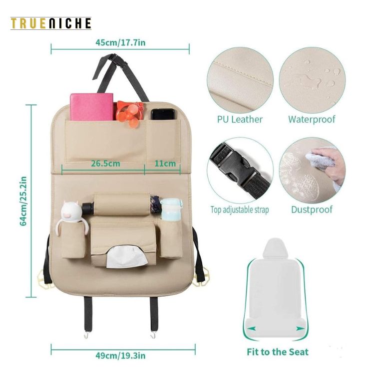 Car Rear Seat Organizer