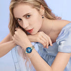 Floral Elegance Timepiece For Woman